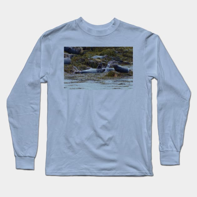 KELP KOMBAT! Long Sleeve T-Shirt by dumbodancer